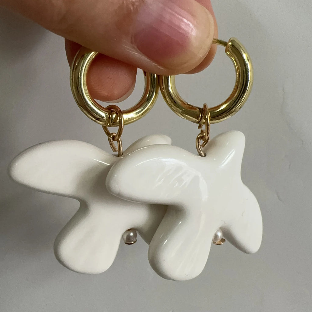 PeaceDove – עגילי יונת שלום טרנדיים