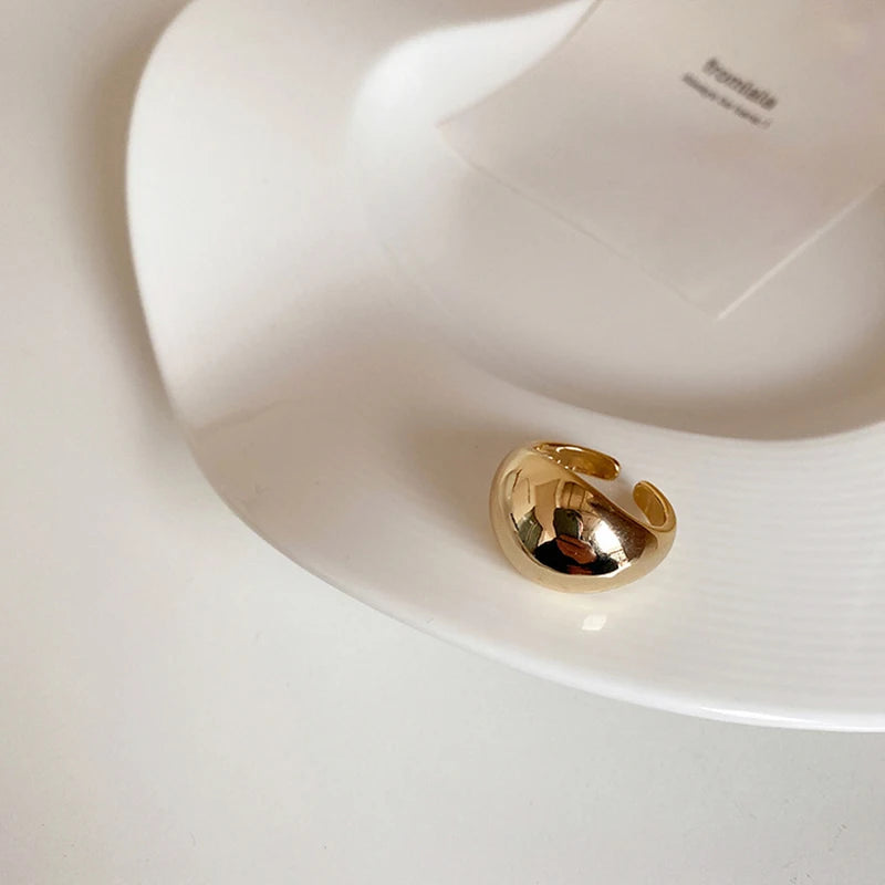 PureCharm – טבעת גאומטרית אלגנטית מנירוסטה