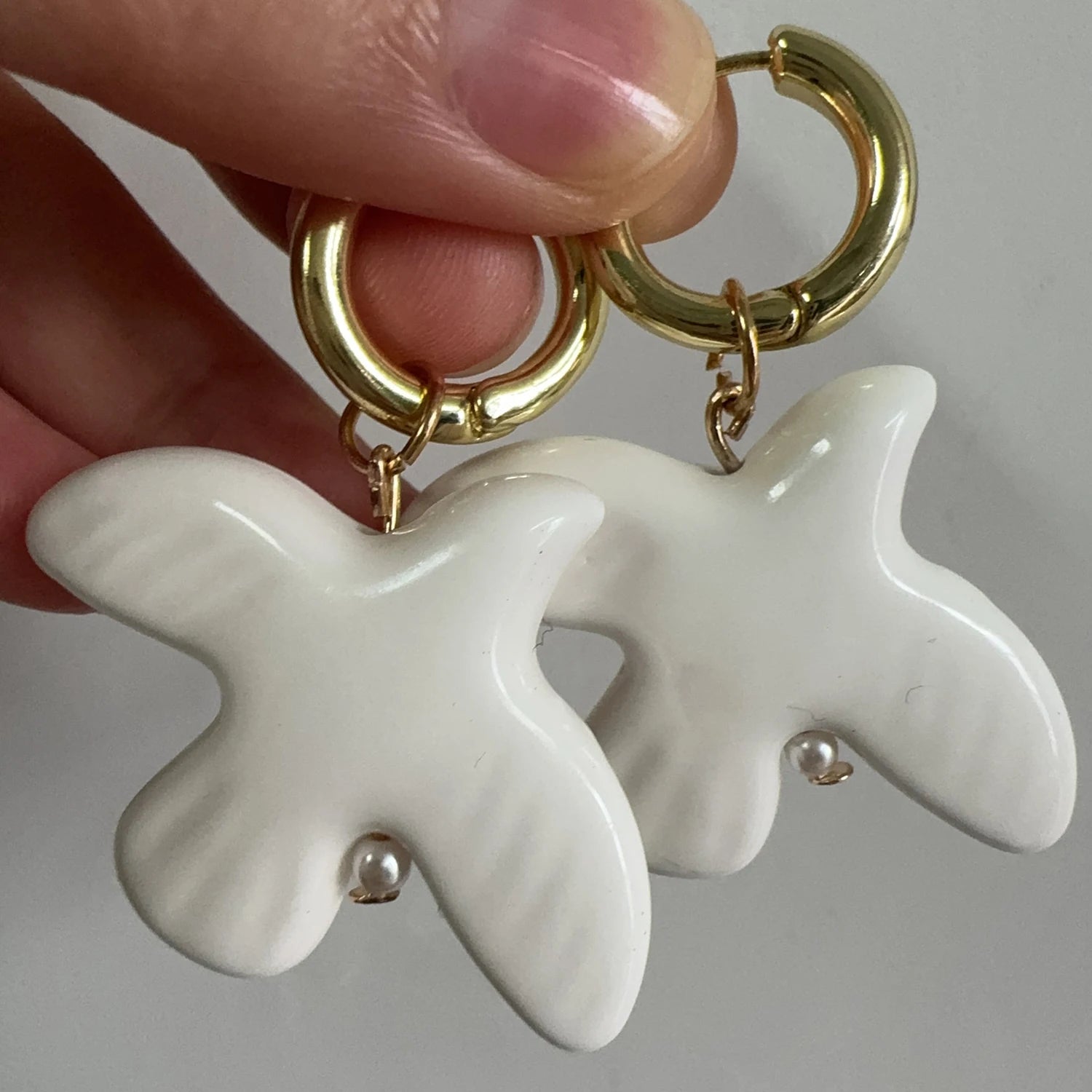 PeaceDove – עגילי יונת שלום טרנדיים