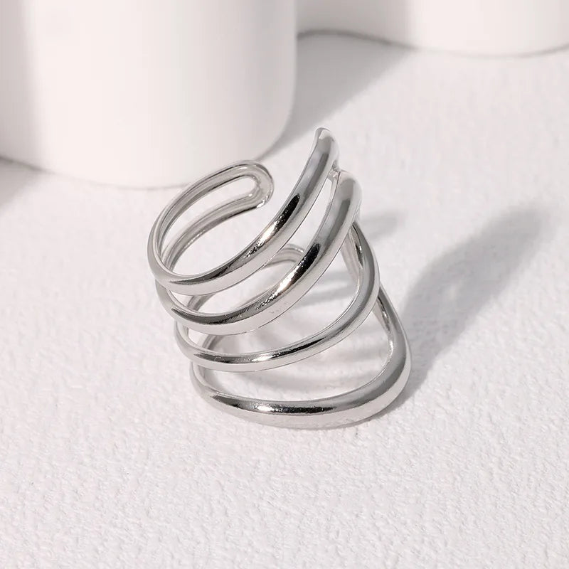 SkullLuxe – טבעת שלד פתוחה מנירוסטה