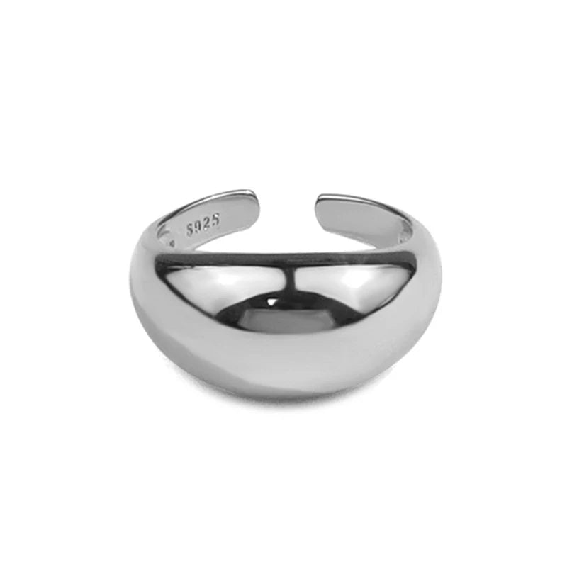 PureCharm – טבעת גאומטרית אלגנטית מנירוסטה